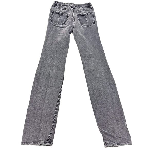 Good American Black Charcoal Wash Denim Jeans GCDBP802BT Black299 Size 25 - Picture 3 of 9